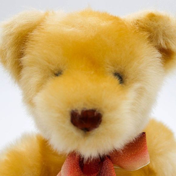 Faux Mohair‎ Teddy Bear, Remake Stuffed Animal, Hug & Luv, Plush, Vintage Style - Picture 2 of 7